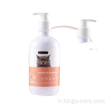 Pretblaugznu pretblusu kaķu probiotikas šampūns